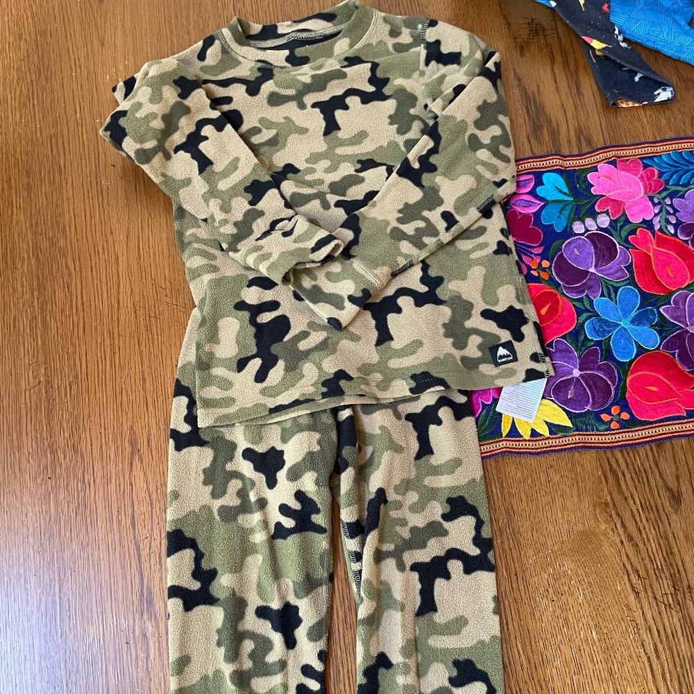 Burton Fleece Base Layer Set